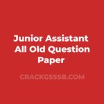 Vidyut Sahayak – Junior Assistant Question Paper